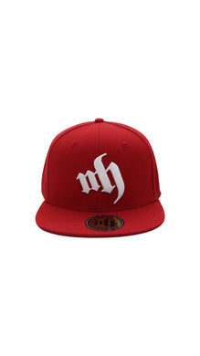 MH- Red Solo fitted cap