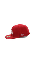 MH- Red Solo fitted cap