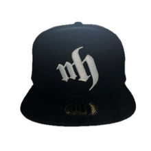 MH - Black Solo Fitted Cap