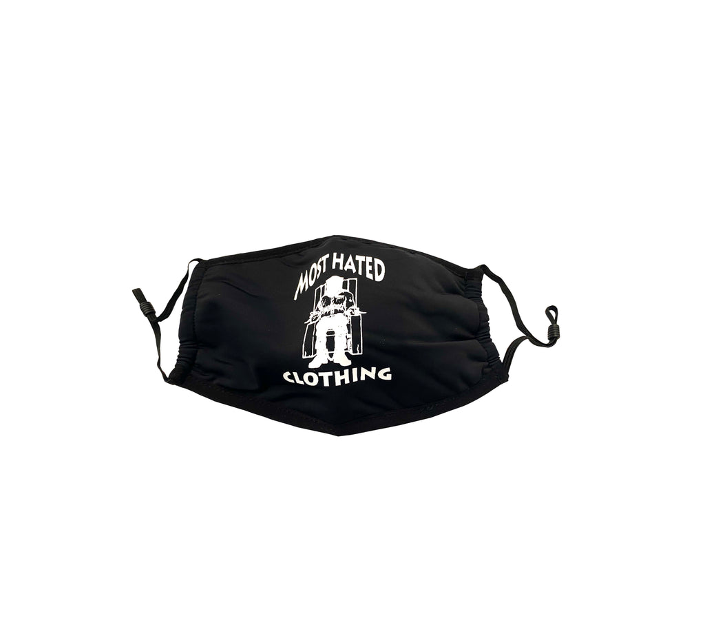 MH - Death Row Face mask – Mosthated Clothing LLC