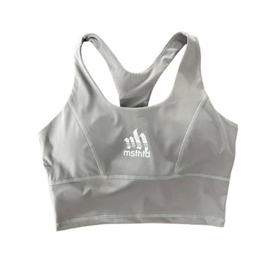 MH - 3 Stripe Logo Grey- Leggings/Sports Bra Set