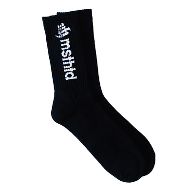 MH - 3 Stripe Socks - Black