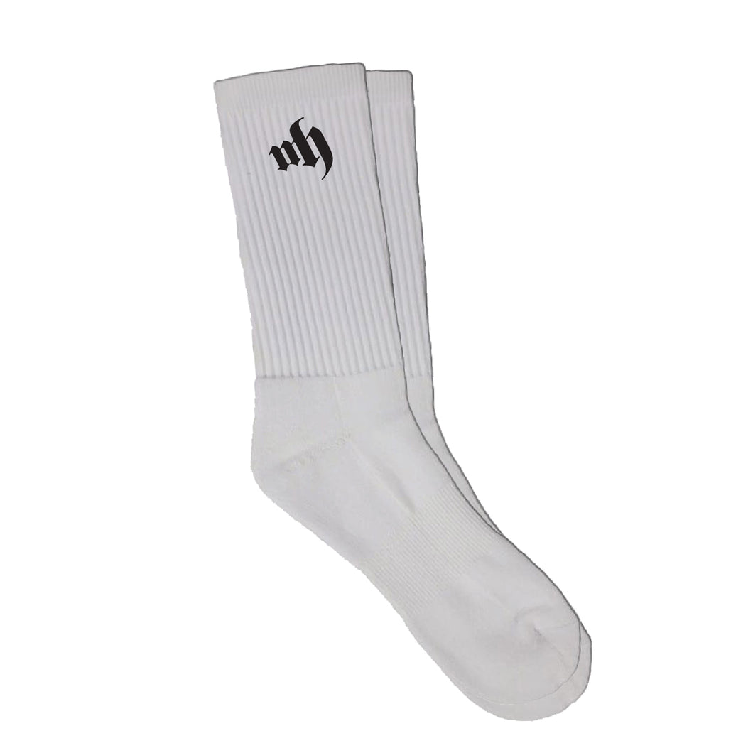 MH - OG Logo Socks - White