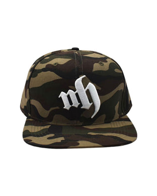 MH - White Solo Logo Camo