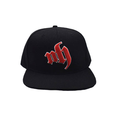 MH - Red Solo Logo Snap Back