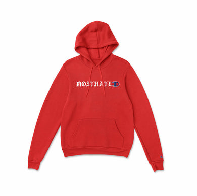 MH - Mosthated Red Champion Hoodie